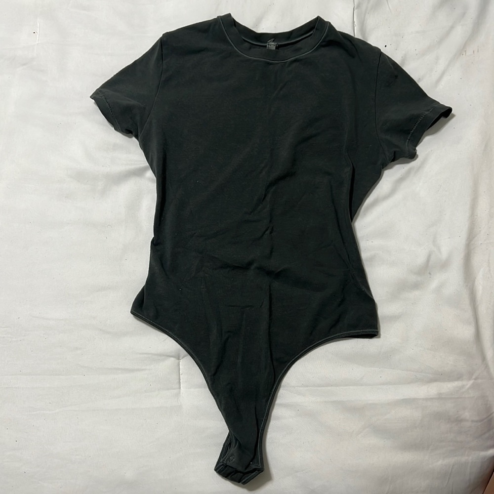 Skims Cotton Jersey T shirt bodysuit